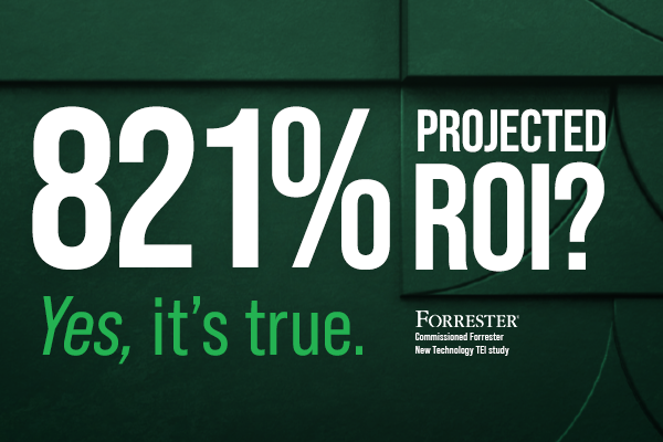 821% Projected ROI?