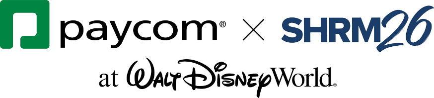 Paycom and SHRM26 Logo